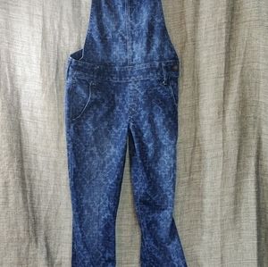 Hollister Women's X small Aztec Print Blue Jean Ov